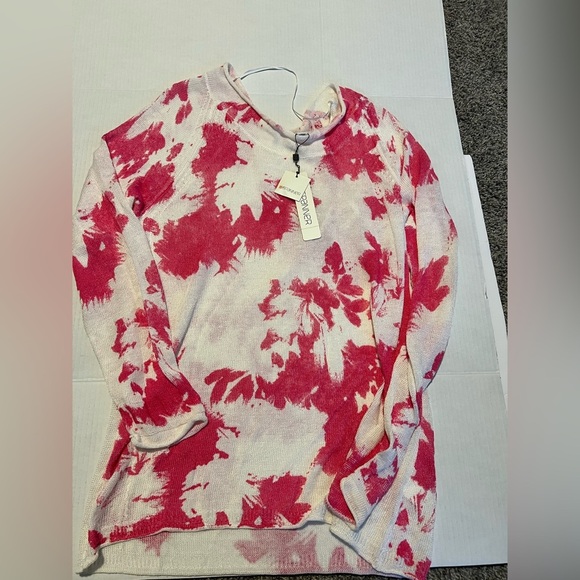 SPANNER Red and White Long Sleeve Tee - Picture 1 of 6